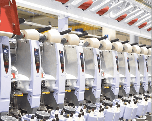 Autoconer machines at H&D Group manufacturing facility