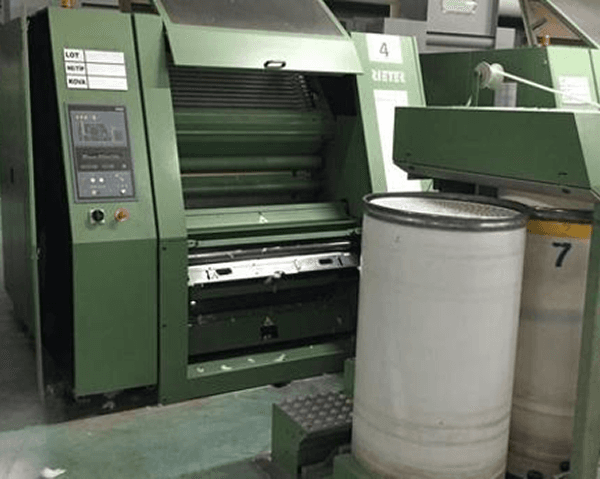 Blow room section at H&D spinning mill Dhule